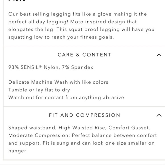 NUX One By One Leggings - Picture 3 of 10